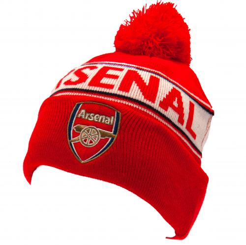 Arsenal FC Striped Ski Hat
