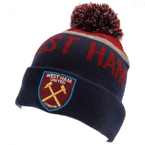 West Ham United FC Crest Ski Hat