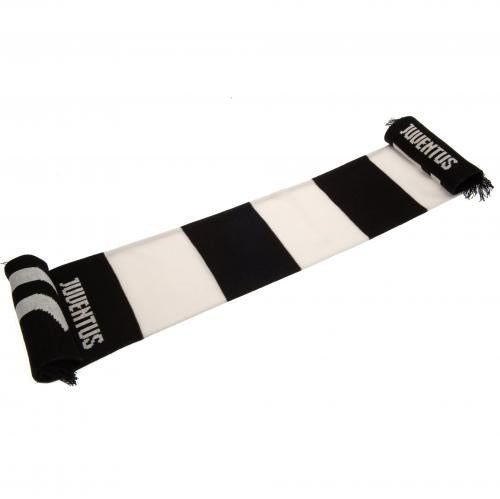 FC Juventus Black and White Bar Scarf - SALE