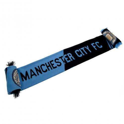Manchester City FC - Vertigo Crest Scarf