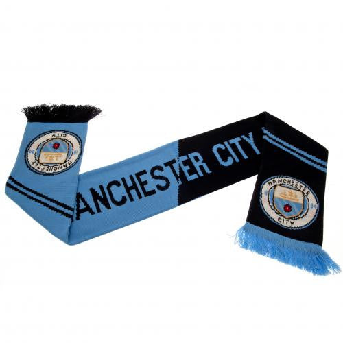Manchester City FC - Vertigo Crest Scarf