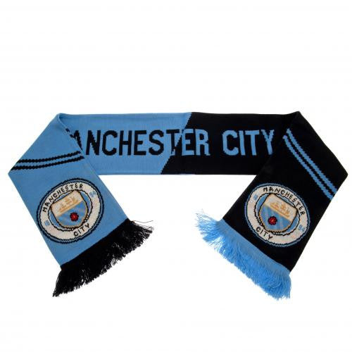 Manchester City FC - Vertigo Crest Scarf